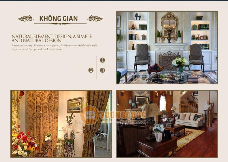 Đèn chùm đồng trang trí họa tiết tinh xảo abr154-17